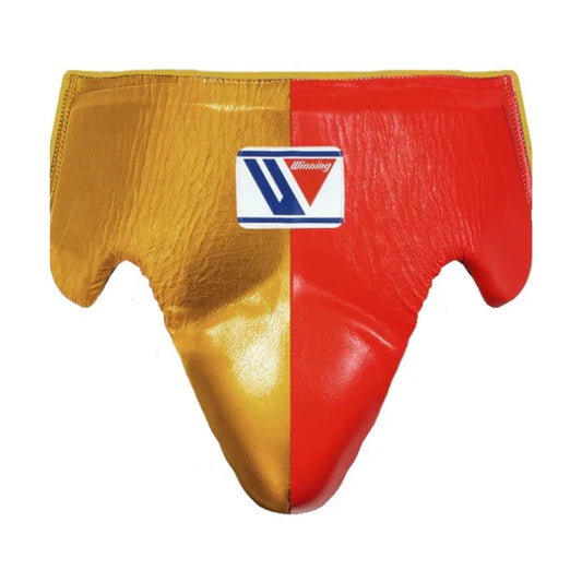 Image of Winning Gold & Red Groin Guard