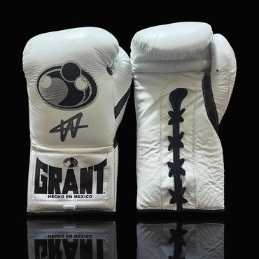 Grant Boxing Gloves Set White/Black Gloves