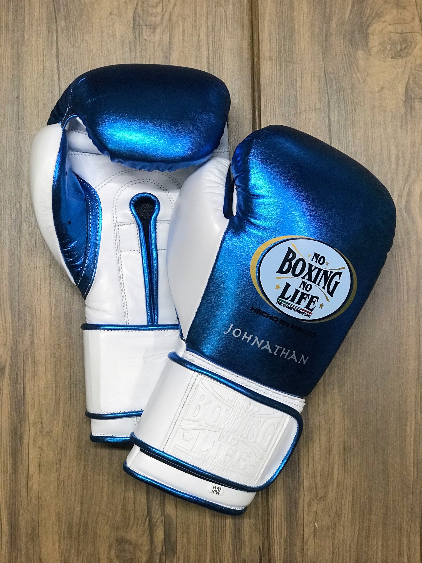 No Boxing No Life Boxing Gloves Blue/White ,ThankGiving gift for Dad, Anniversary gift for Men, Birthday gift for boyfriend, Halloween gift for friends