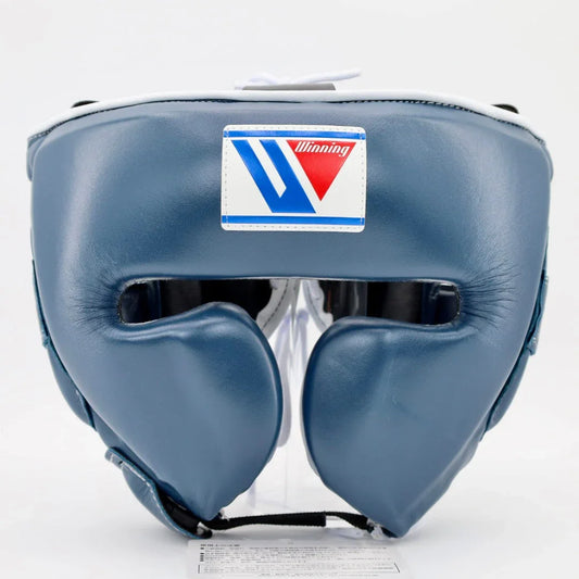 Winning Grey Headgear - Cheek Protector Front View