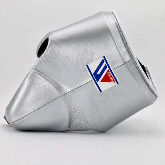 Winning Silver Professional Groin Guard Front View