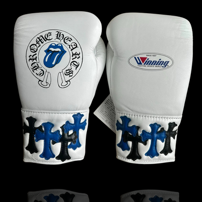 WINNING boxing glove White ,ThankGiving gift for Dad, Anniversary gift for Men, Birthday gift for boyfriend, Halloween gift for friends