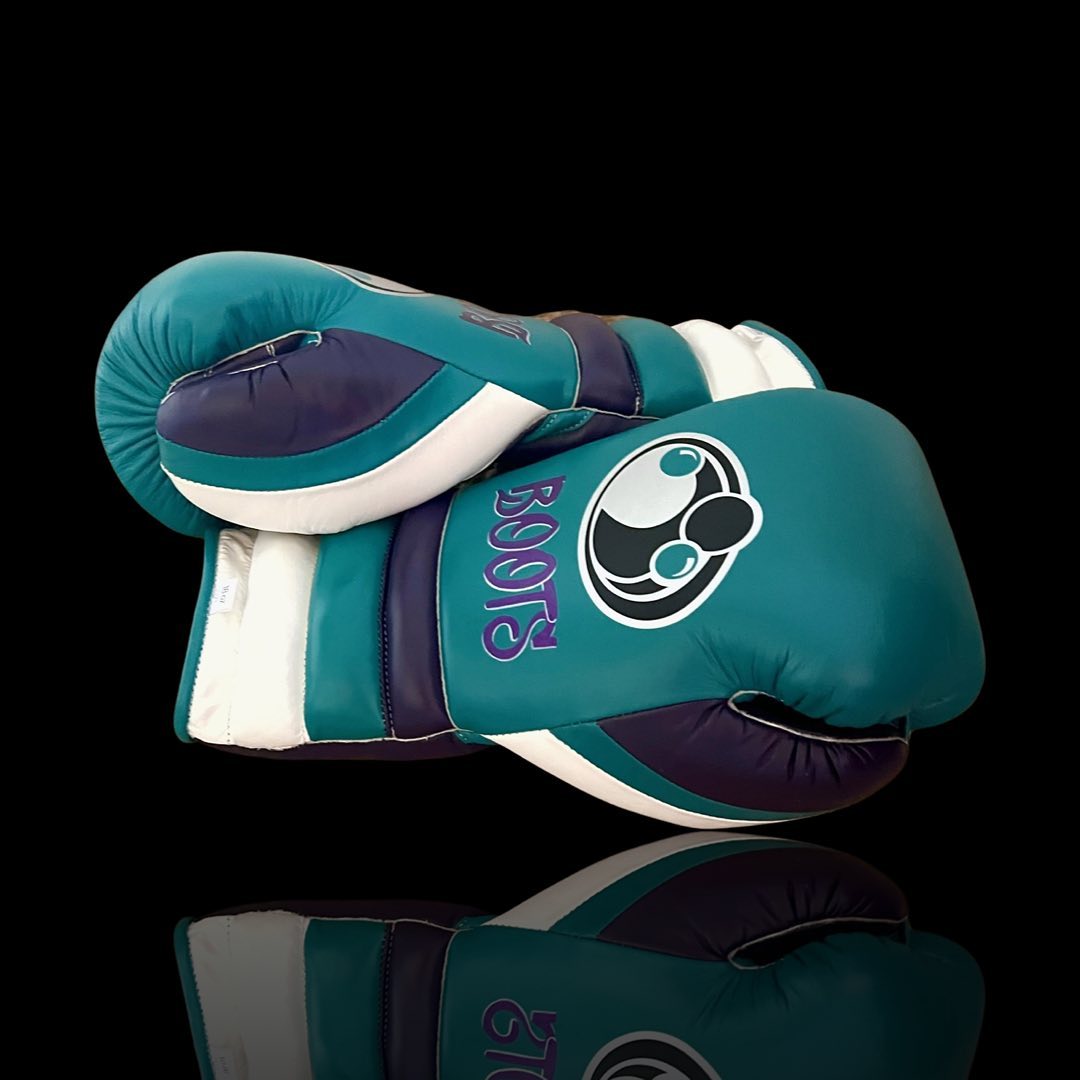 Grant Teal/Purple/White Boxing Gloves Thumb View