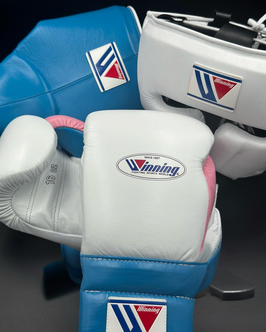 Winning Boxing Sets, White/Blue Winning Boxing Christmas Gift for Men, Thanksgiving Gifts for Him