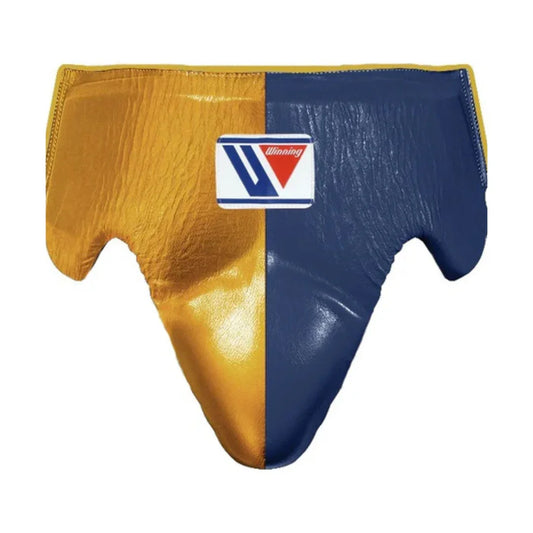 Image of Winning Gold & Dark Blue Groin Guard