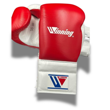 Winning boxing set Red/White  ,winning boxing gloves ,christmas gift for him, thanksgiving gift for men
