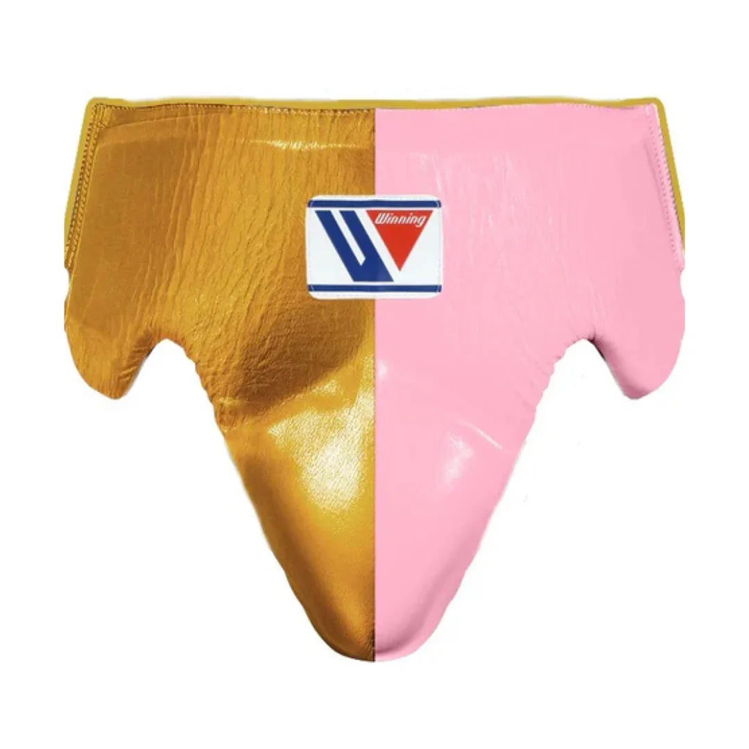 Winning Gold & Pink Groin Guard