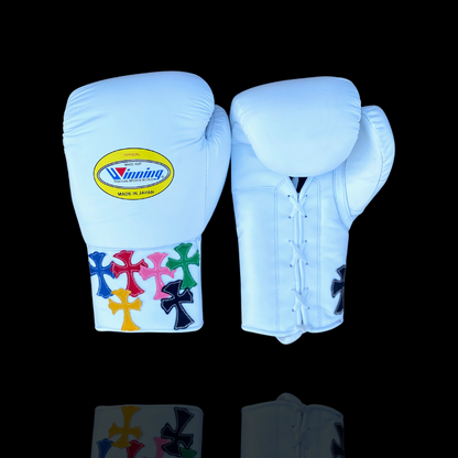WINNING boxing glove White  ,ThankGiving gift for Dad, Anniversary gift for Men, Birthday gift for boyfriend, Halloween gift for friends