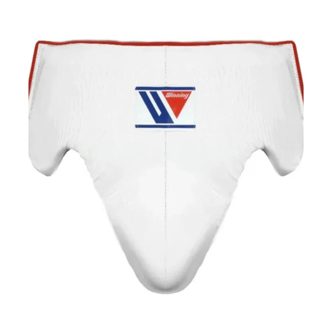 Image of Winning White & Red Groin Guard