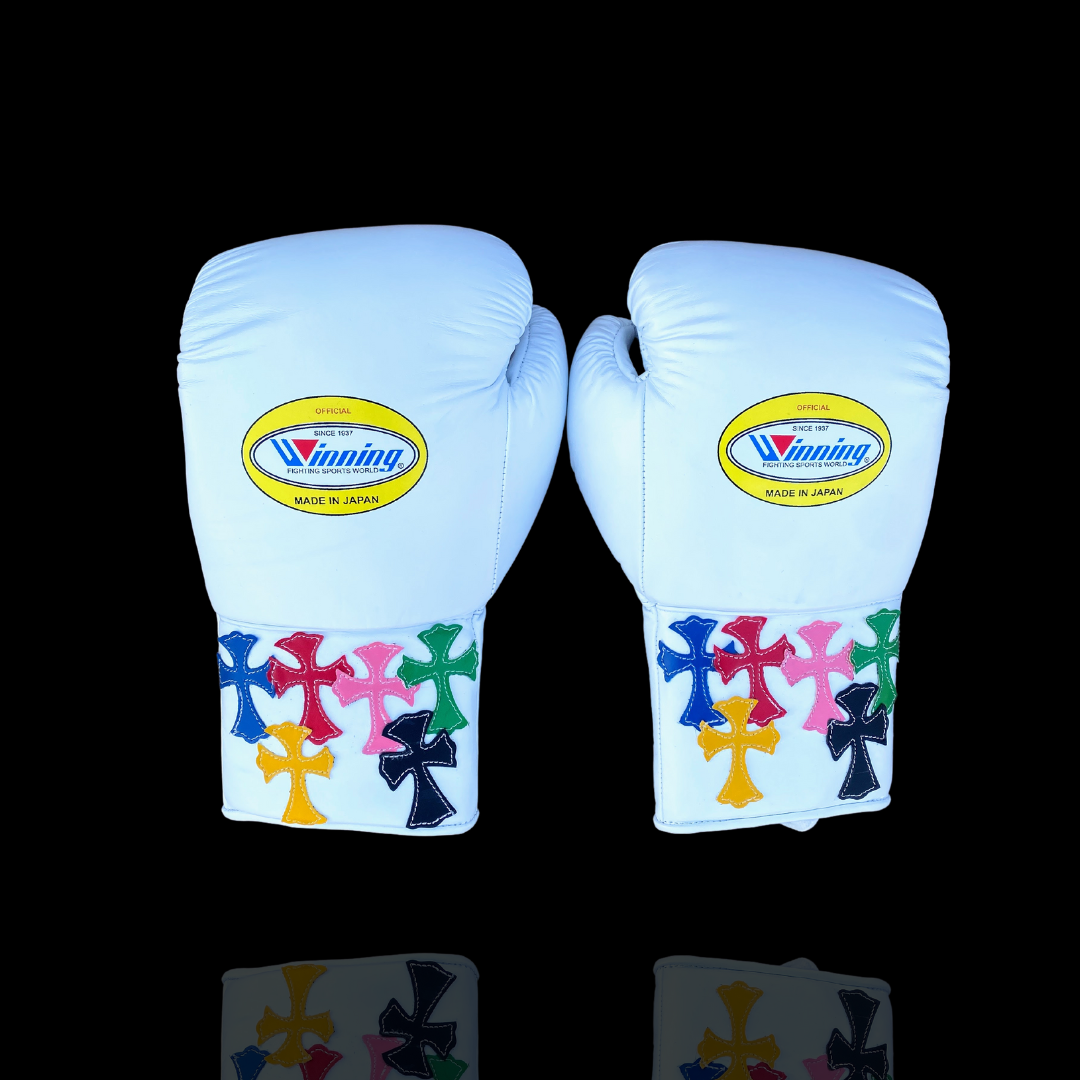 WINNING boxing glove White  ,ThankGiving gift for Dad, Anniversary gift for Men, Birthday gift for boyfriend, Halloween gift for friends