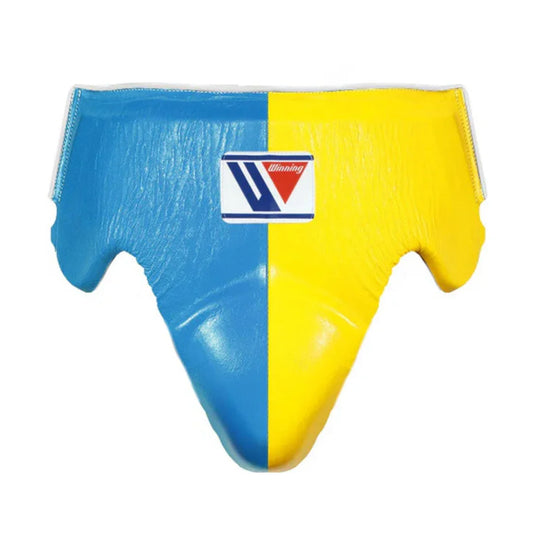 Image of Winning Blue & Yellow Groin Guard
