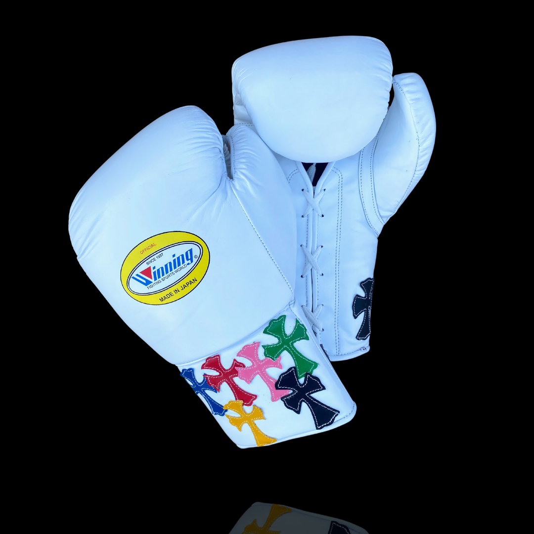 WINNING boxing glove White  ,ThankGiving gift for Dad, Anniversary gift for Men, Birthday gift for boyfriend, Halloween gift for friends