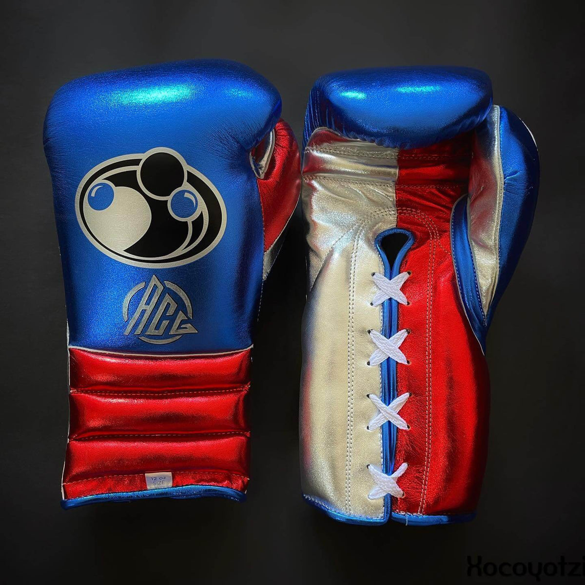 Grant Boxing Gloves Blue/Red/Silver Collection Multiple Colors Training Gear