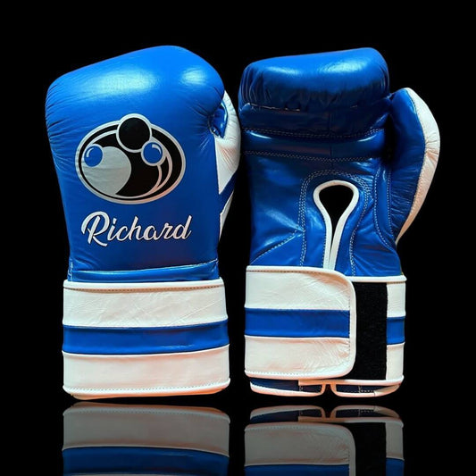 Grant Blue/White Boxing Gloves Beginner Friendly Training Gloves