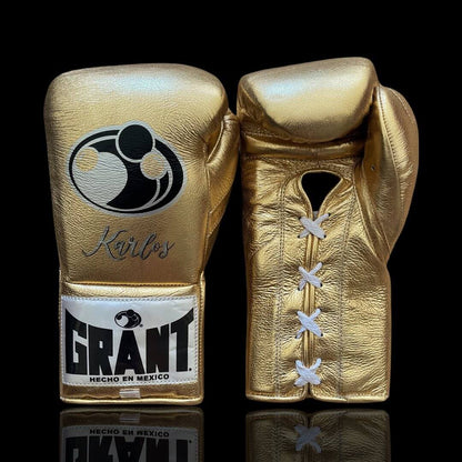 Grant Light-Gold Boxing Gloves Women Fitness Training Gloves