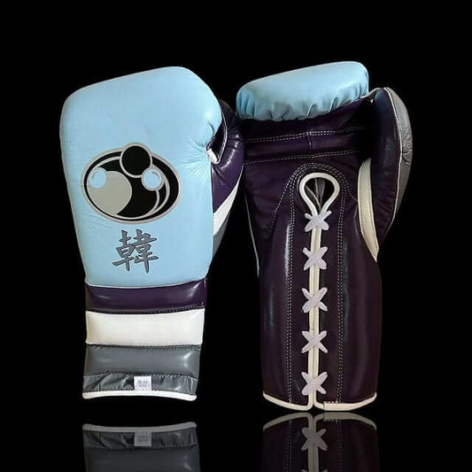 Grant Sky-Blue/Purple/White Boxing Gloves Sparring Training Gloves
