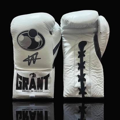 Grant White/Black Boxing Gloves Women Fitness Training Gloves