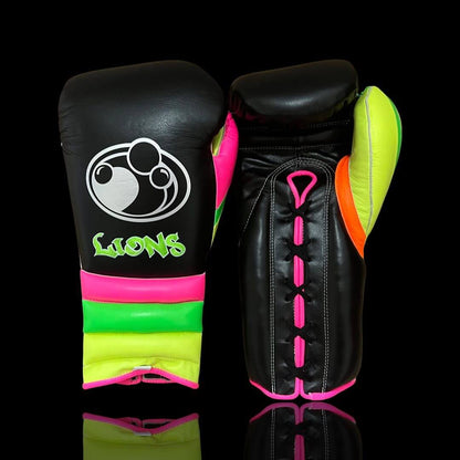 Grant Complete Boxing Set Black/Pink/Green/Yellow Gloves