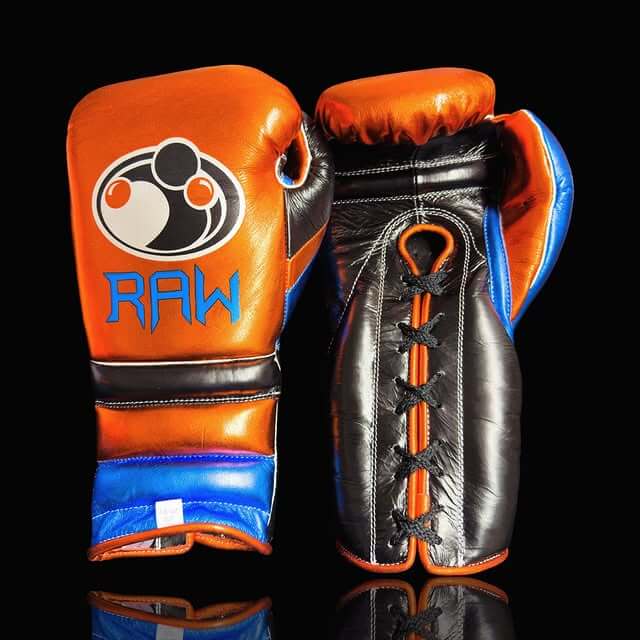 Grant Orange/Black/Blue Boxing Set Gloves