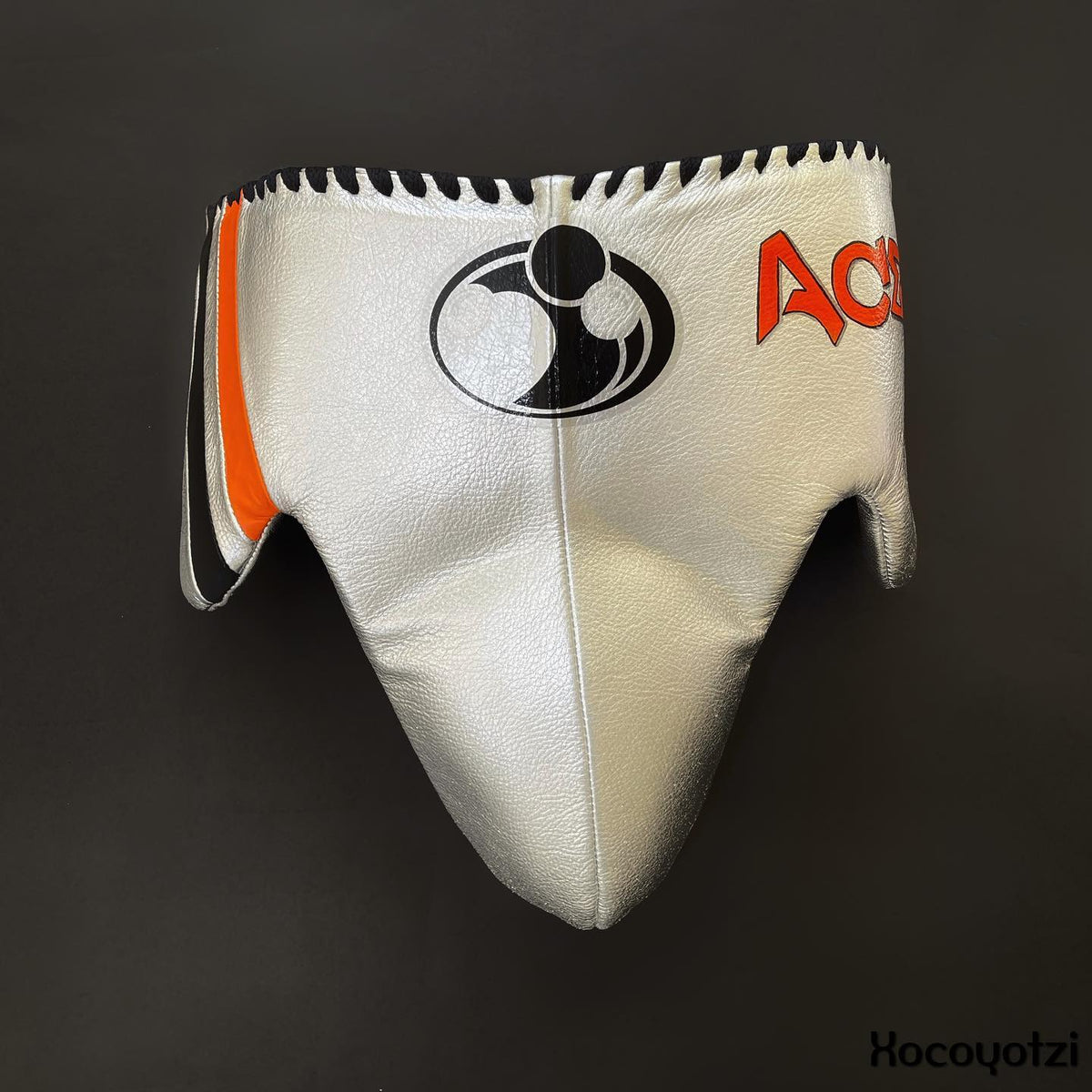 Grant Silver/Black/Orange Boxing Set Groinguard