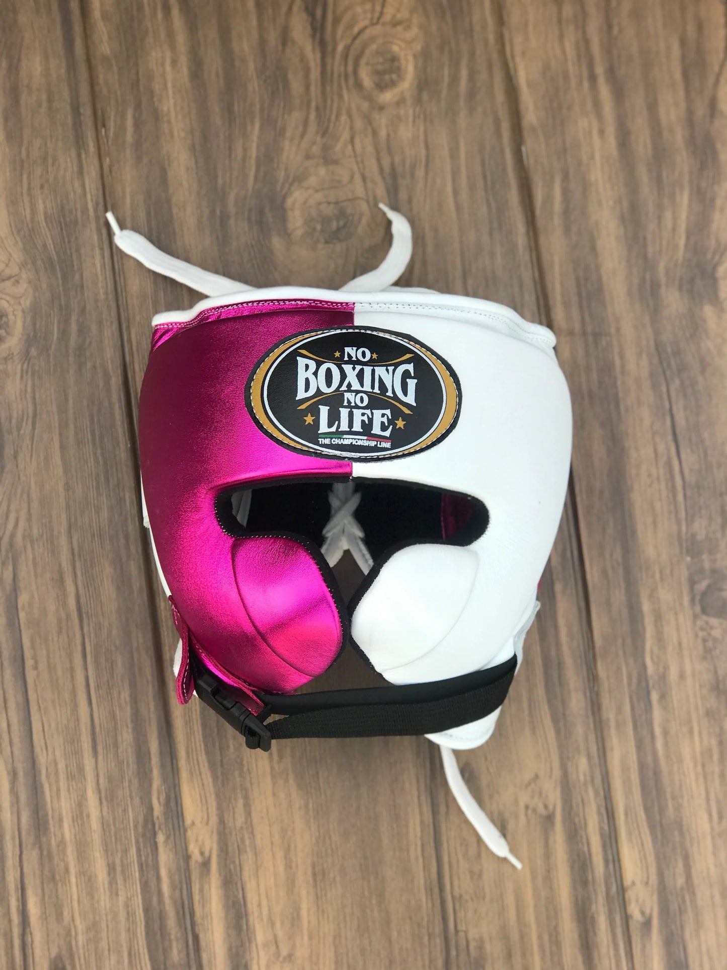 No Boxing No Life Boxing Gloves Set | Pink/White