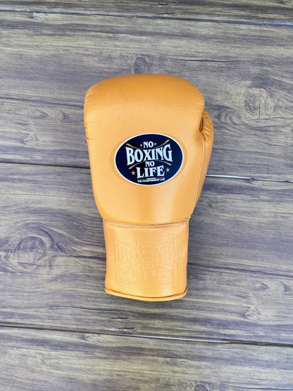 No Boxing No Life Boxing Gloves Set | Gold