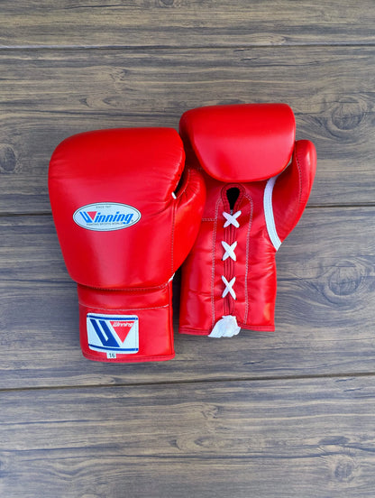 Red Boxing set gloves Pair View