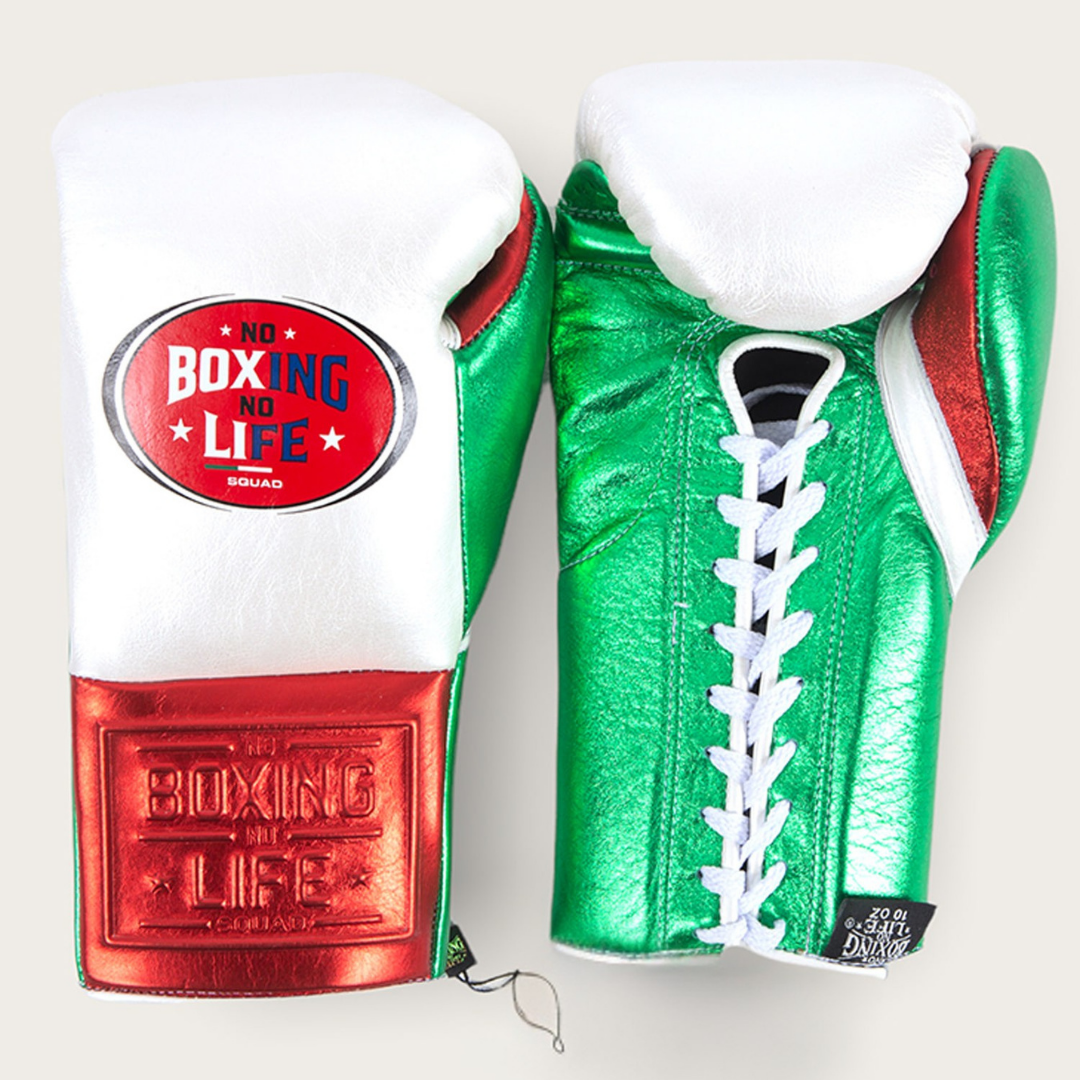 No Boxing No Life Boxing Gloves Golden gymstero