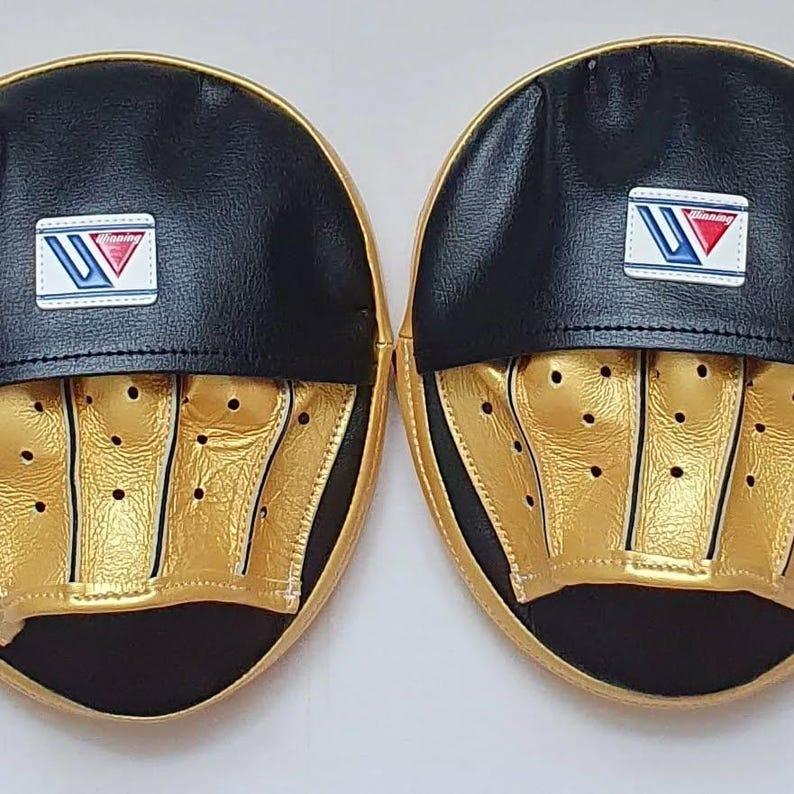 Winning Black Gold Professional Focus Pads hand side view