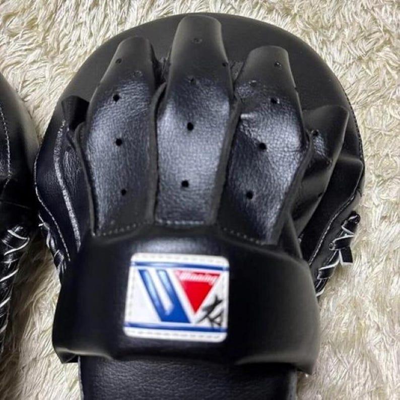 Winning Black Professional Focus Pads upside view
