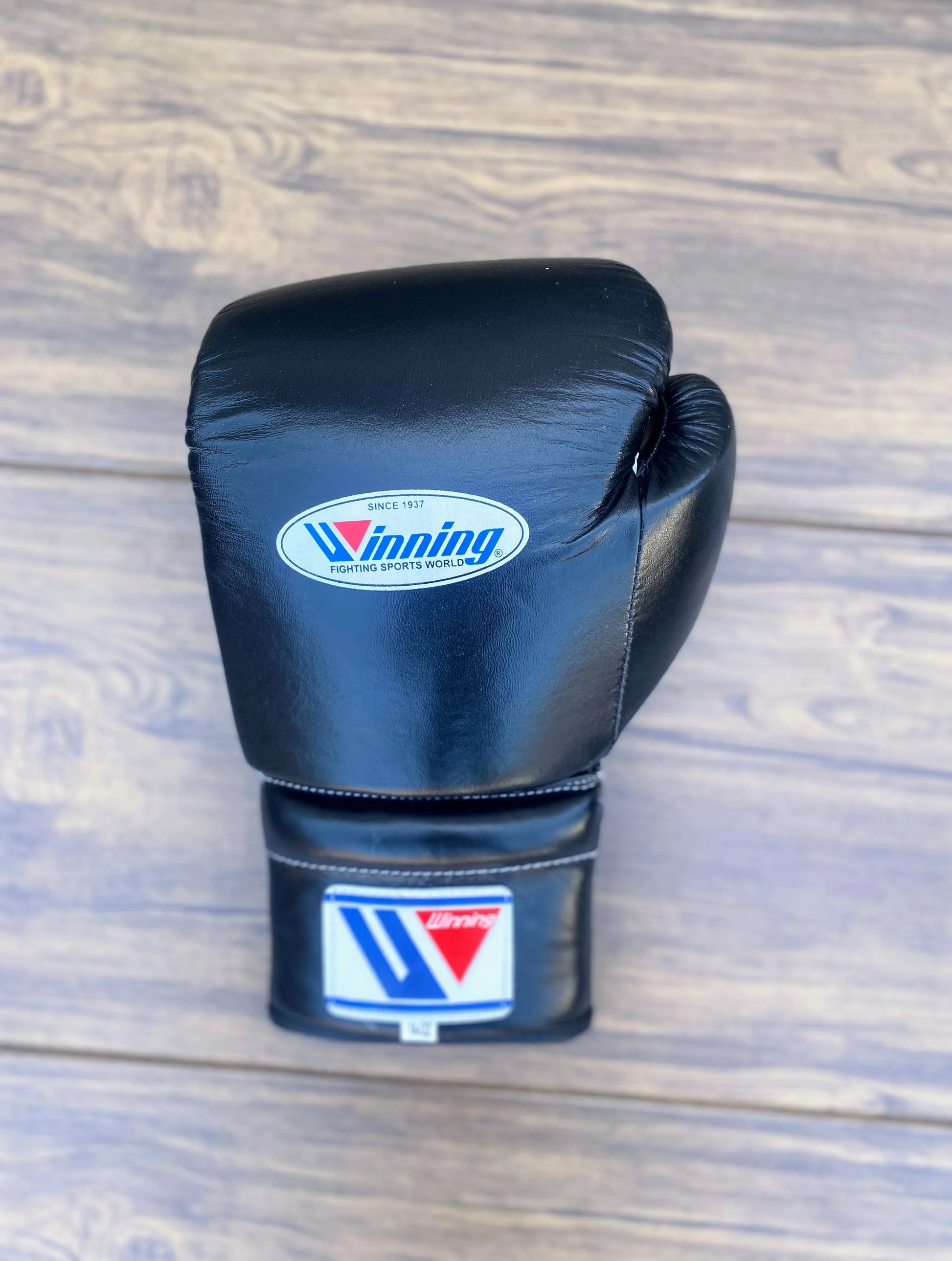 Winning Gloves Black Front View