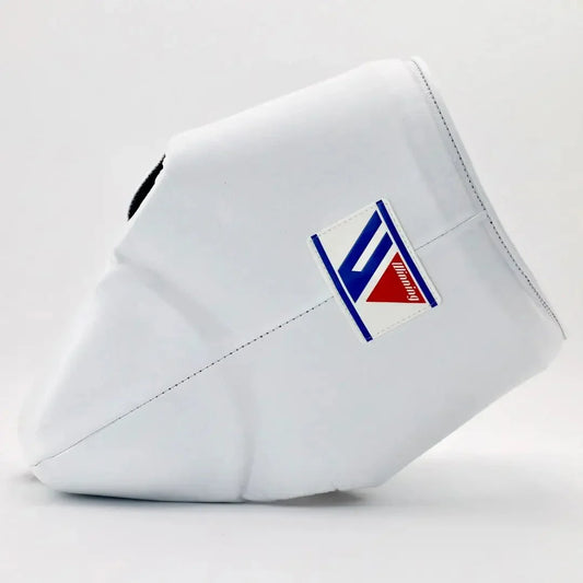 Winning White Professional Groin Guard front view