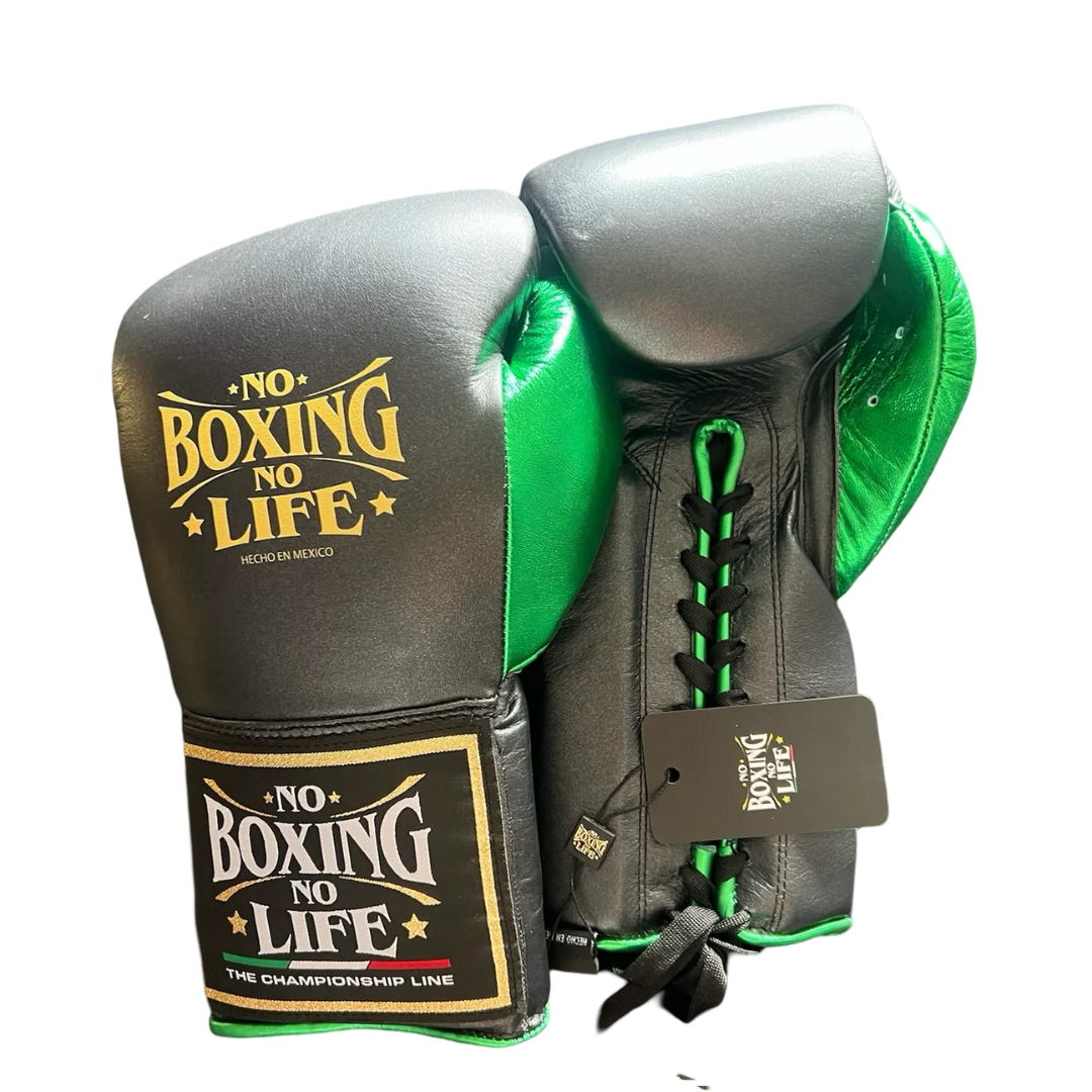 No Boxing No Life Boxing Gloves Golden And Black gymstero