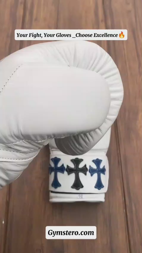 WINNING boxing glove White ,ThankGiving gift for Dad, Anniversary gift for Men, Birthday gift for boyfriend, Halloween gift for friends