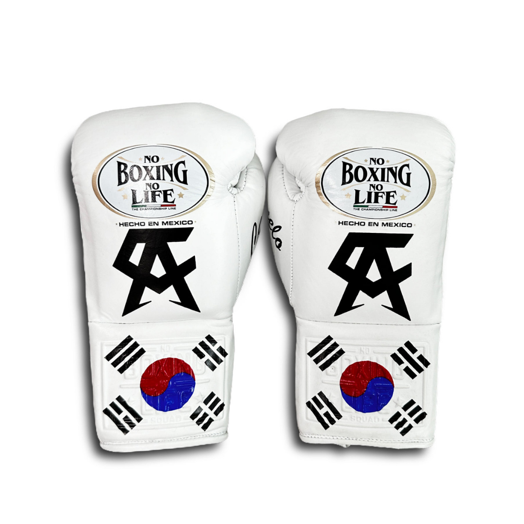 No Boxing No Life Boxing Gloves Black And White gymstero