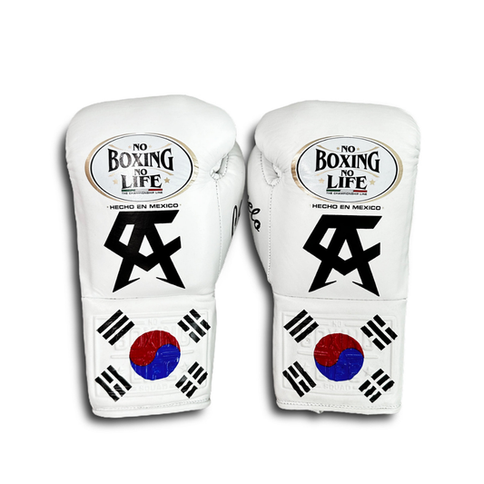 No Boxing No Life Boxing Gloves Black And White gymstero